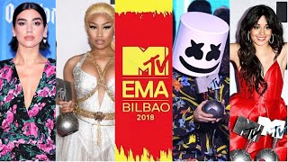 MTV EMA 2018 Nominees & Winners