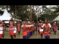 Maasai dancing&singing at Siana Boarding Primary School
