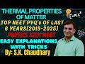 ✴️THERMAL PROPERTIES 🚀PYQ's for NEET 2026🎯 NEET PYQ's( 2019 - 2025) of last 6 years || NEET-2026