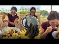Amazing cooking wash fish with corn for braised recipe