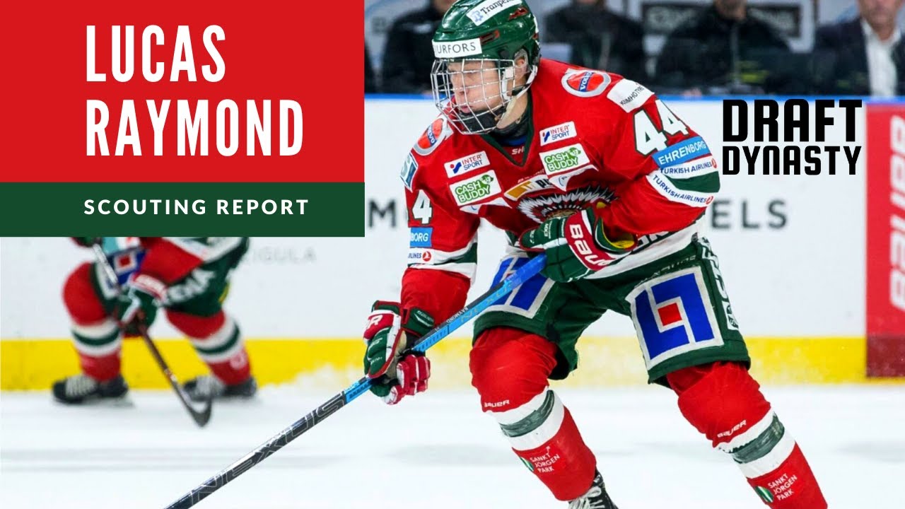 Red Wings select Swedish forward Lucas Raymond with No. 4 overall