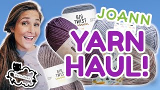 JOANN'S YARN HAUL! | New Yarns Included 🤩  (audio fixed) screenshot 5
