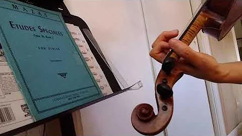 Intro to the Violin: observing movement in the Bow...