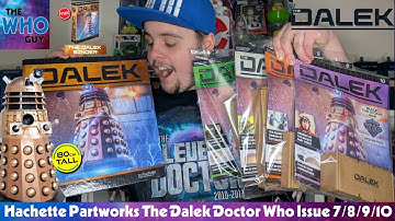 Hachette Partworks The Dalek Doctor Who Issue 7/8/9/10
