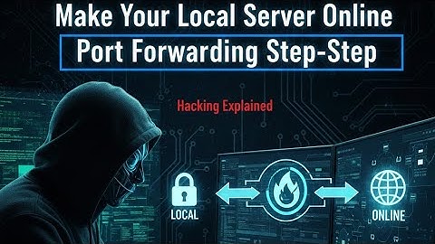 Make Your Local Server Online | Port Forwarding Step-by-Step#portforwarding#ethicalhacking 