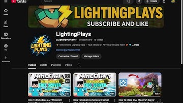 🔥 FREE VPS 16GB RAM + 4 CORE CPU | LightingPlays