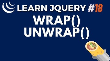 jQuery Wrap() & Unwrap() Method - jQuery JS Library Tutorial
