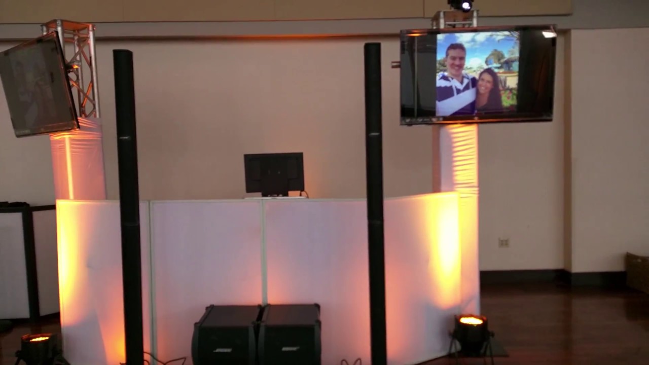 DJ, Monogram, Photobooth & Uplighting Setup @ The State Room in Boston, MA