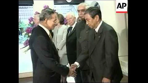 THAILAND: ASEAN MINISTERS MEET KING BHUMIBOL ADULY...