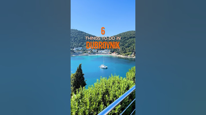 6 Things To Do In Dubrovnik, Croatia 🇭🇷