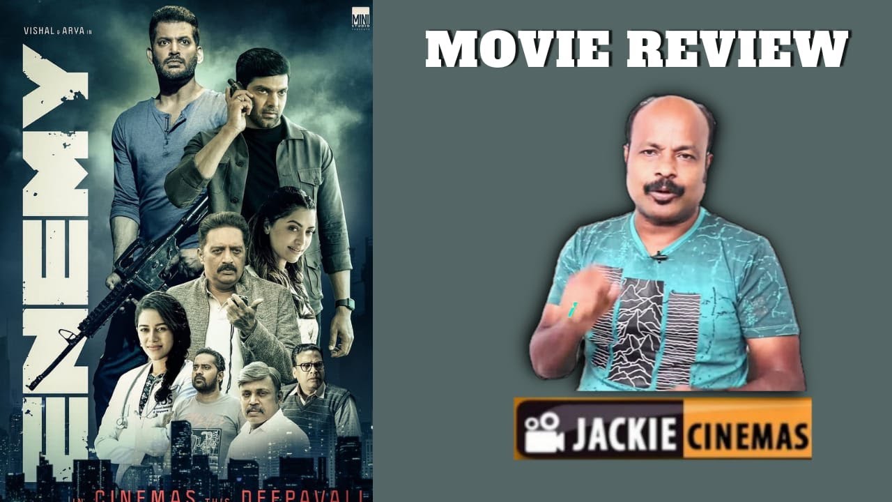 Enemy Tamil movie review by Jackiecinemas  Vishal | Arya | Prakashraj | jackiesekar |