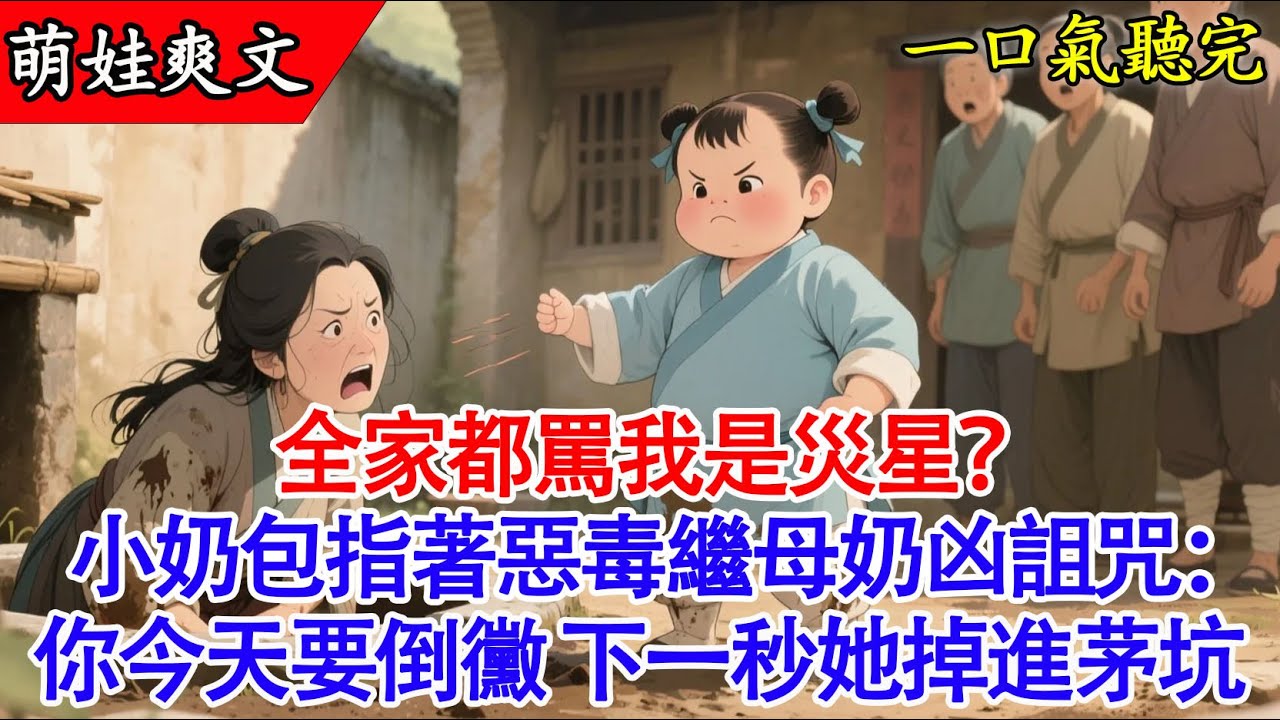 【完結小說】 繼母罵我是災星，罰我跪雪地？我張口一句詛咒，她立馬掉進茅坑！爹爹回來氣瘋了！