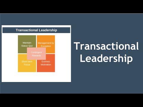 Qu’Est-Ce Que Le Leadership Transactionnel ?