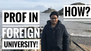 Become a Professor at a Foreign University!