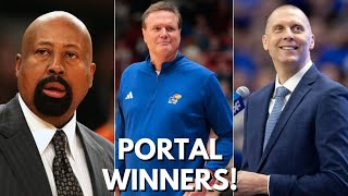 College hoops TRANSFER PORTAL WINNERS: THOUGHTS/ANALYSIS ON KANSAS, INDIANA, UCONN, KENTUCKY + MORE!