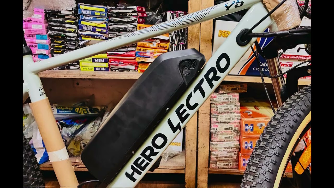 Hero Lectro Y5 Limited edition at Raja Cycles , Vijayawada