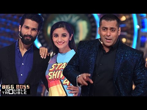 Bigg Boss 9 DOUBLE TROUBLE | Alia Bhatt & Shahid Kapoor to promote Shaandaar