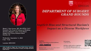 Implicit Bias and Structural Racism's Impact on a Diverse Workforce