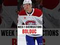 INSANE Bolduc Overreaction! #gohabsgo #montrealcanadiens #habs #bolduc #nhl #nhlfaceoff #hockey