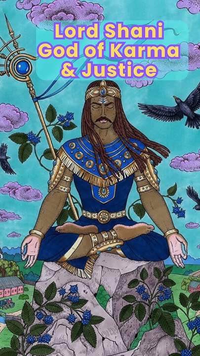 The Hindu God of Karma & Justice #lordshani #shorts - YouTube