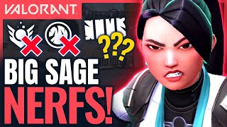 VALORANT | MASSIVE Balance Patch - Big Sage and Killjoy NERFS