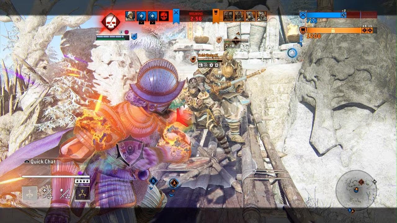 Quad Ledge whilst Breaking