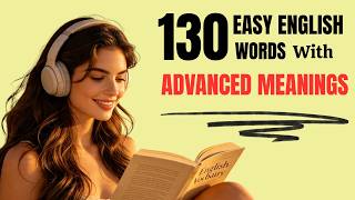 Master 130 Easy English Words with Advanced Meanings | Daily Masterclass | PART 48