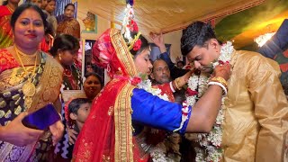 অনেকদিন পর সাধের বেনারসি শাড়িটা পরে বিয়েবাড়ি গেলাম||bengali marriage vlog