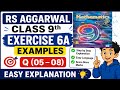 Sequences and Progressions RS Aggarwal 9th Maths 2026 Exercise 6A All Full Solutions
