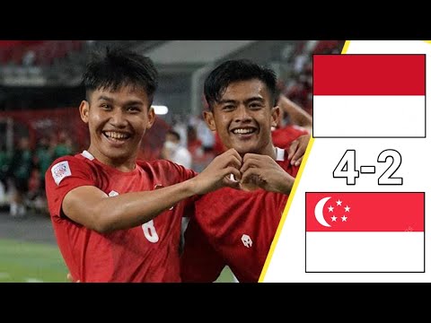 Cuplikan Hol gol semifinal Indonesia vs Singapore Leg Ke 2