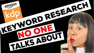 Kdp Amazon Keyword Research - How To Do Keyword Research For Amazon Kdp 2022