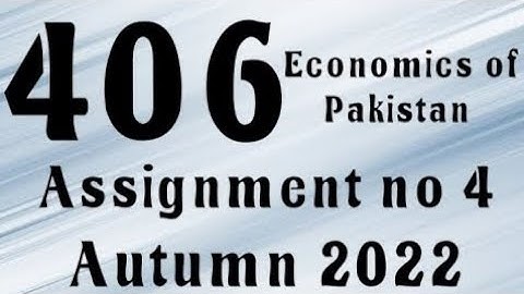 AIOU Code 406 Solved Assignment No.4 Autumn 2022 #aiou #aiousolveassignments