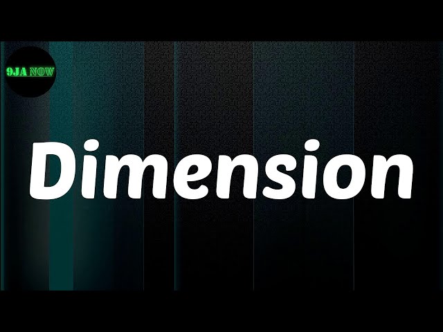 𝗝𝗮𝗲𝟱 - 𝗗𝗶𝗺𝗲𝗻𝘀𝗶𝗼𝗻 (𝗳𝗲𝗮𝘁｡ 𝗦𝗸𝗲𝗽𝘁𝗮 & 𝗥𝗲𝗺𝗮) (𝗟𝘆𝗿𝗶𝗰𝘀)