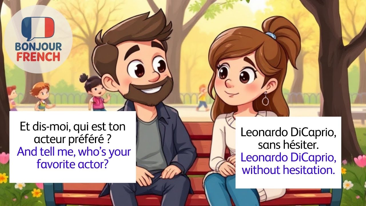 Speak French Naturally: Daily Life Dialogue with Subtitles