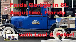Fords Garage in St  Augustine, Florida with Loel & Peter!