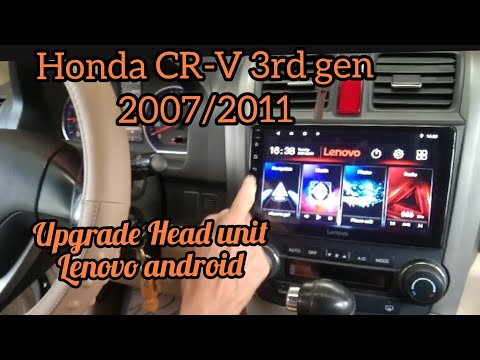 HONDA CR-V 3RD GEN/2007-2011/UPGRADE HEAD UNIT/LENOVO ANDROID