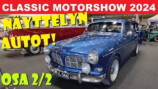 Classic Motorshow 2024 Lahti osa 2 Näyttelyn autot - VLOG 192