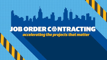 Job Order Contracting: Accelerating the Projects that Matter