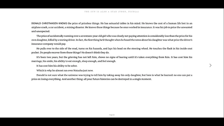 The Sun is Also a Star pg. 62-63 - Donald Christia...