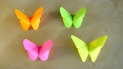 Basteln: Origami Schmetterling falten mit Papier. Bastelideen Geschenke: DIY Deko - Durasi: 4.20. 