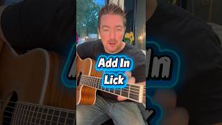 Simple Guitar Lick In Between Chords