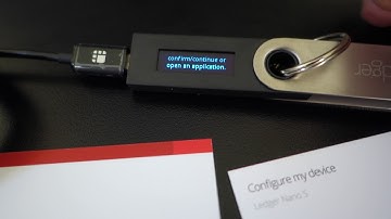 Ledger Nano S - LCD Screen with Pin Code - 2FU - Security Key