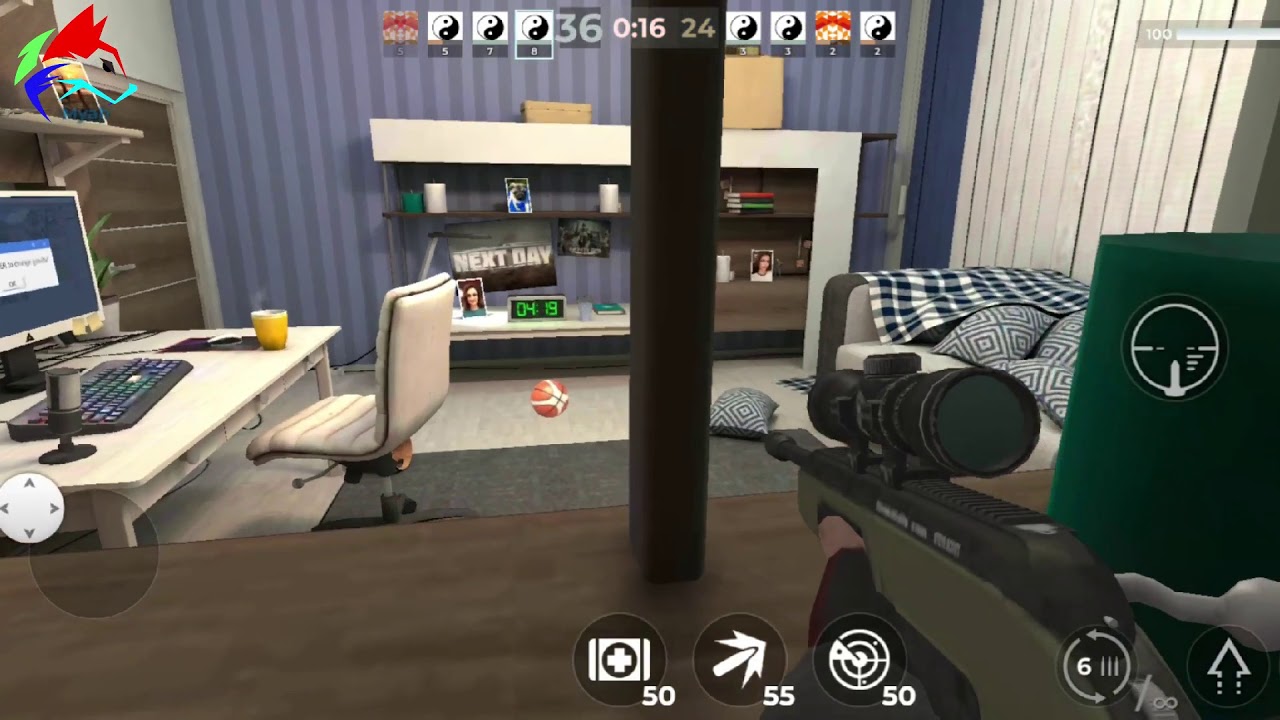 Awp mode: Sniper 3D Online - Battle (Android,Ios) Gameplay, 2019