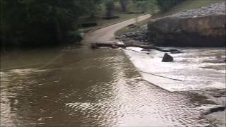 Flooding at Six Flags
