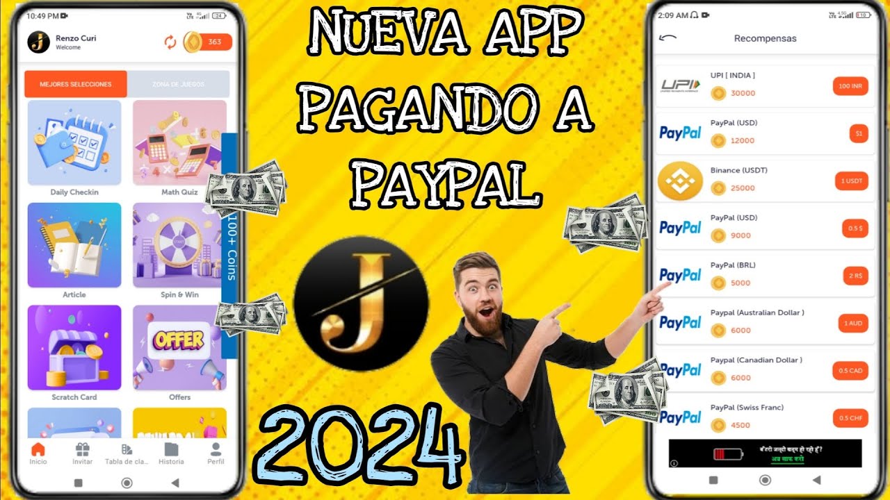 NUEVA APP PAGANDO✅ [JOB-EXPERT] APP PARA GANAR DINERO A PAYPAL EN ESTE 2024🤑