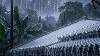 Heavy Rain on the Roof | Thunderstorm for Sound Sleep