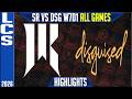 SR vs DSG Highlights ALL GAMES | LCS Spring 2026 W7D1 | Shopify Rebellion vs Disguised