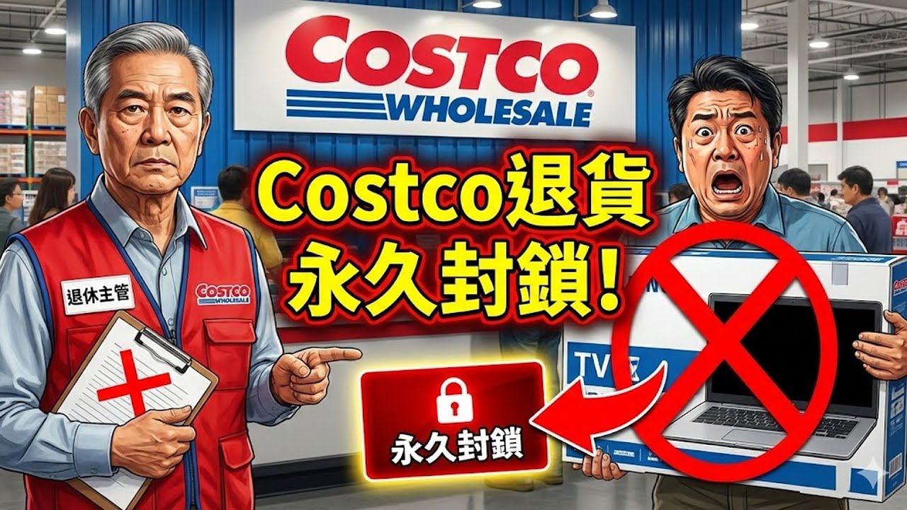 退休退貨部主管坦言！Costco 2月更新的「黑名單」規則太狠了：這 4 類家電退貨超過 2 次，你的 ID 恐被永久封鎖，買之前一定要看！#Costco #退貨 #黑名單 #家電 #會員優惠