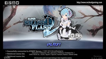 SSF2 Mods - Rem Theme Main Menu