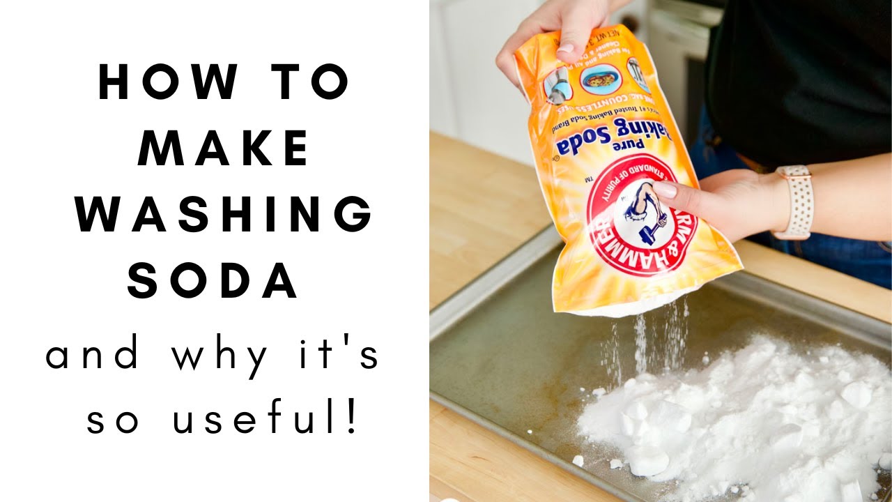 How to Make Washing Soda at Home in 5 Easy Steps - Dengarden